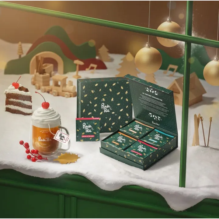 Coffret Panda TEA Le coffret enchan-Thé 20 sachets thés et infusions