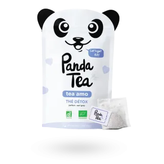 Panda TEA Tea Amo thé détox BIO 28 sachets goût earl grey