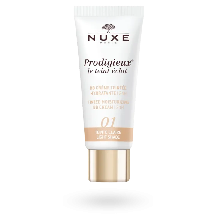 BB crème teintée hydratante Prodigieux Nuxe teinte claire 30 ml