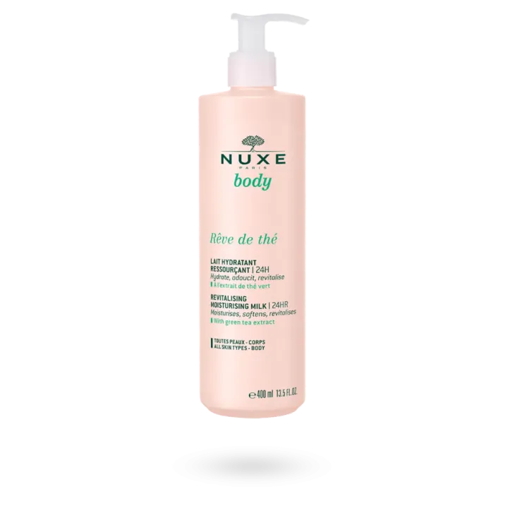 Lait hydratant ressourçant Rêve de Thé Nuxe body 400 ml