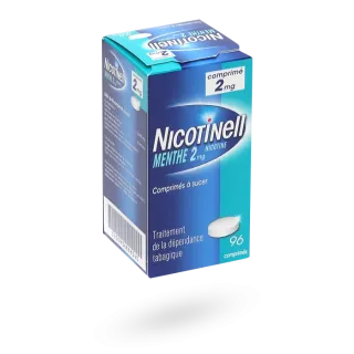 Nicotinell 2 mg nicotine menthe 96 et 144 comprimés à sucer Nicotinell 2 mg nicotine menthe 96 et 144 comprimés à sucer