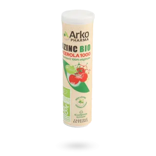 Azinc BIO Acerola 1000 Arkopharma 15 comprimés à croquer