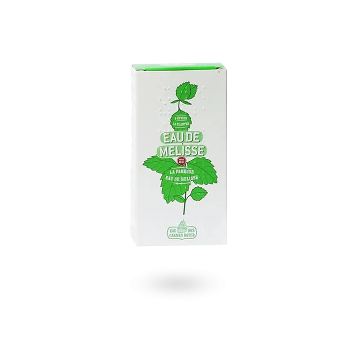 Eau de mélisse des Carmes Boyer flacon de 40 ou 100 ml