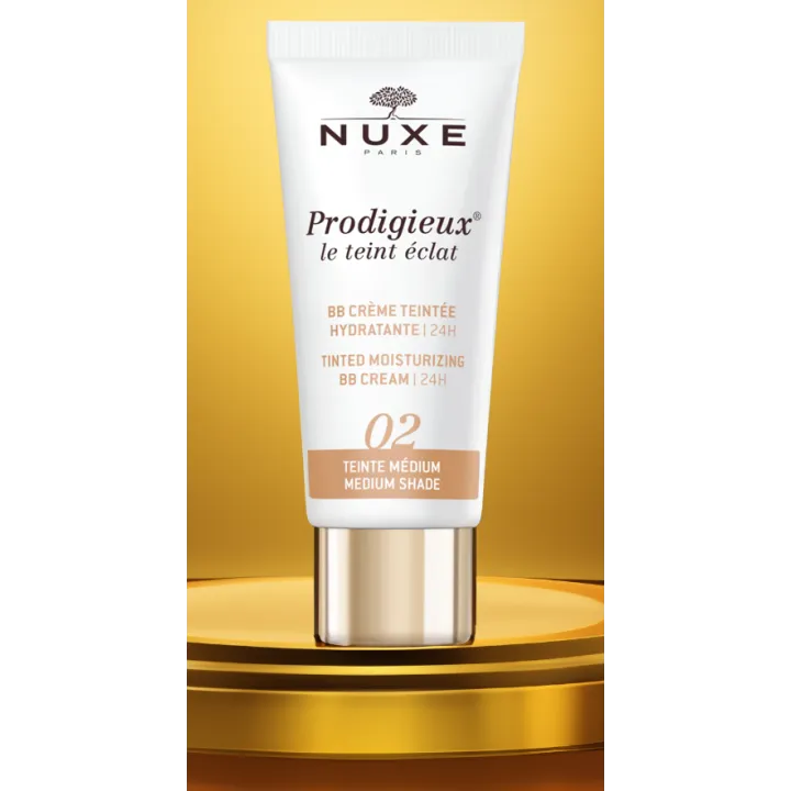 BB crème teintée hydratante Prodigieux Nuxe teinte médium 30 ml