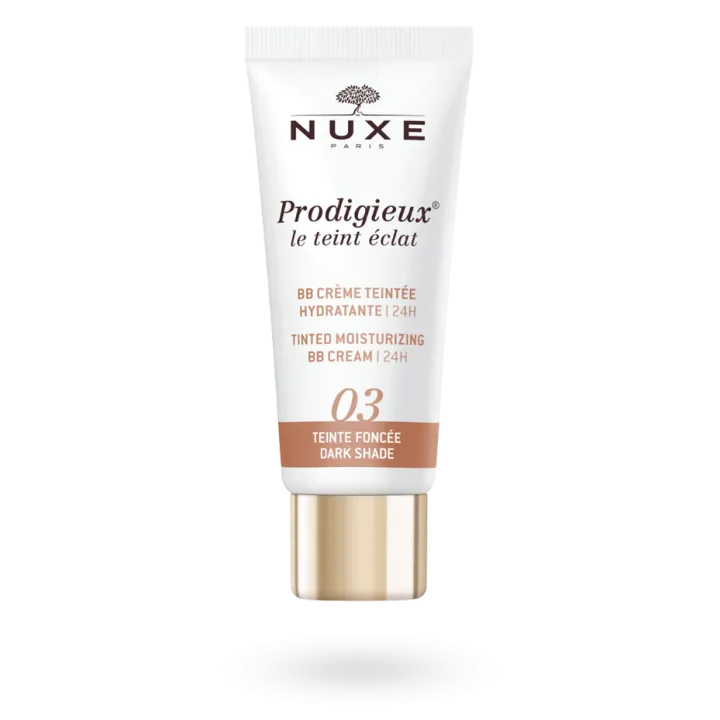 BB crème teintée hydratante Prodigieux Nuxe teinte foncée 30 ml