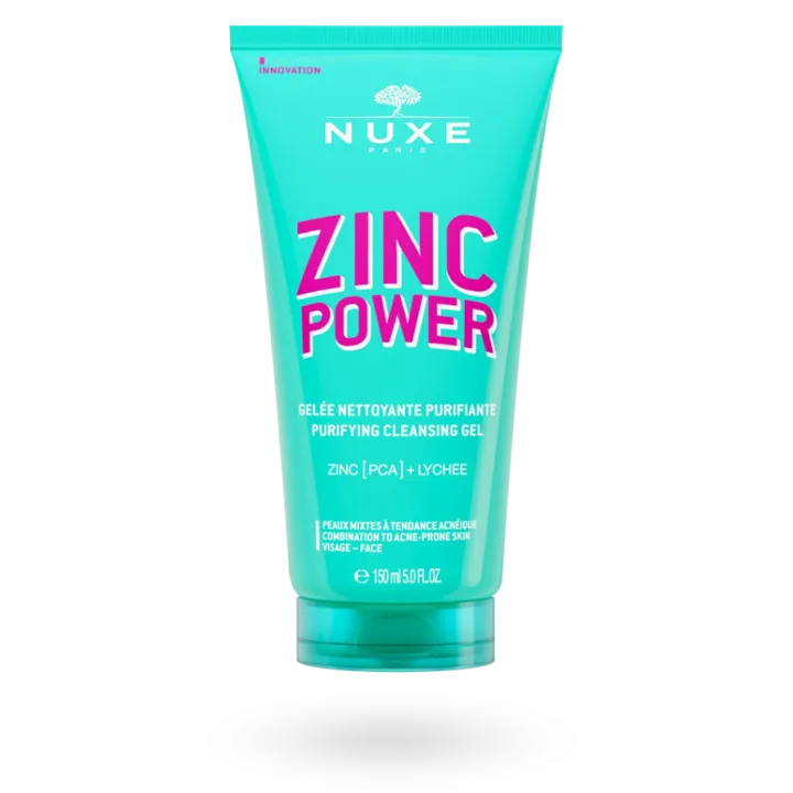 Gelée nettoyante purifiante Zinc Power Nuxe 150 ml