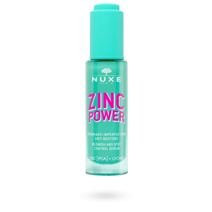 Sérum Zinc Power Nuxe anti-imperfections, anti-boutons 30 ml