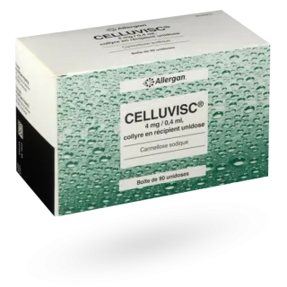 Celluvisc collyre 4 mg/0,4 ml 90 unidoses