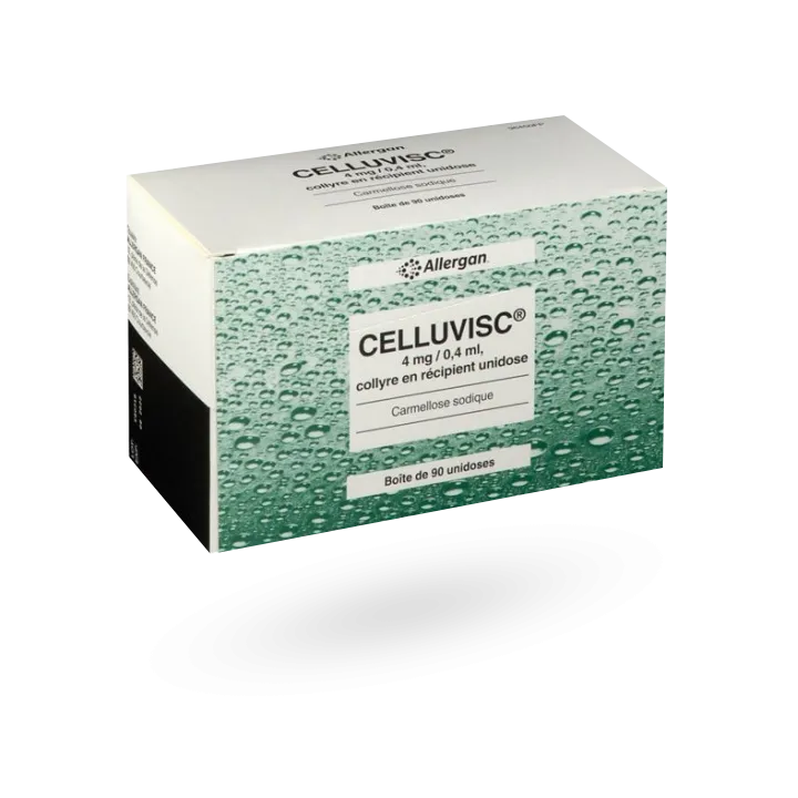 Celluvisc collyre 4 mg/0,4 ml 90 unidoses