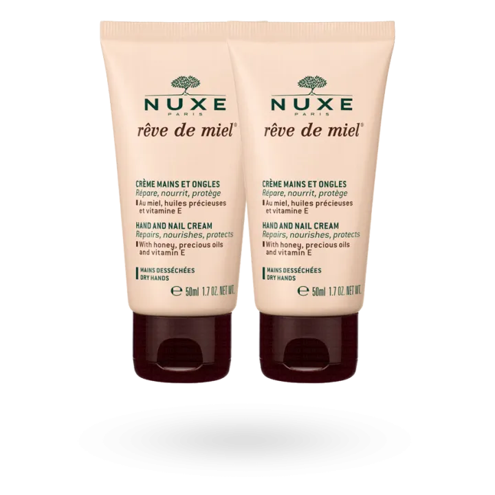 Crème mains et ongles Nuxe Rêve de miel lot de 2