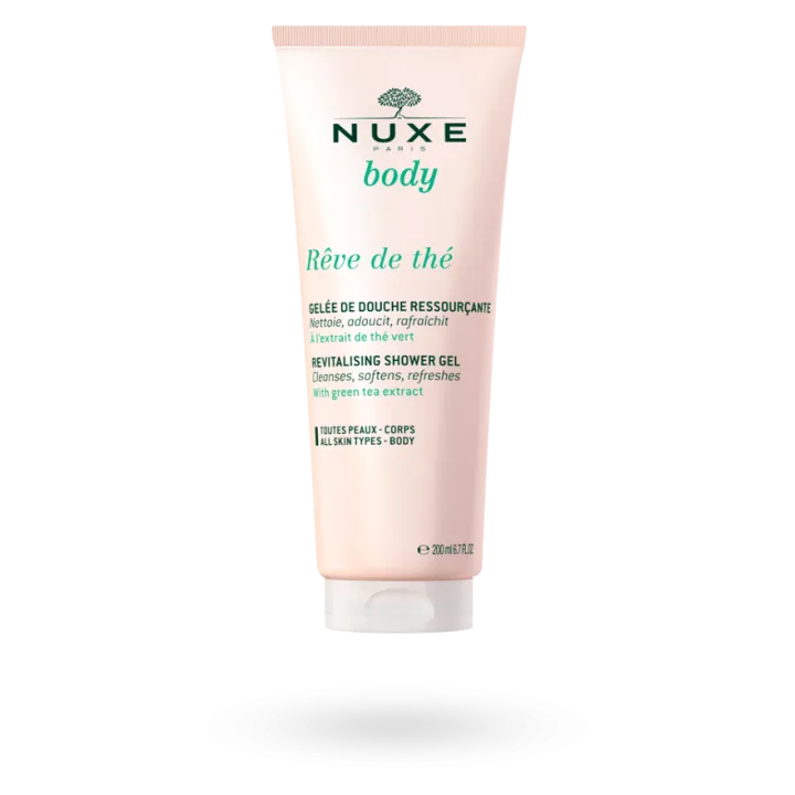Gelée de douche corps ressourçante Rêve de Thé Nuxe 200 ml