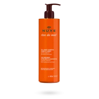 Gel lavant surgras visage et corps Rêve de Miel Nuxe 400 ml