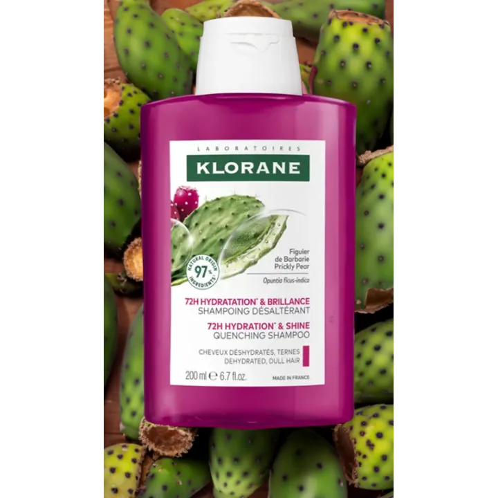 Shampoing au Figuier de Barbarie Klorane 200 ml et 400 ml