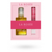 Coffret La Rosée Noël 2024 - Huile de soin, stick lèvres + recharge offerte