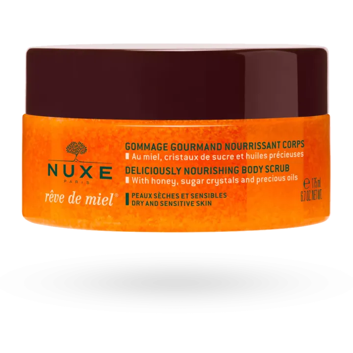 Gommage Gourmand Nourrissant Corps Rêve de Miel Nuxe 175 ml
