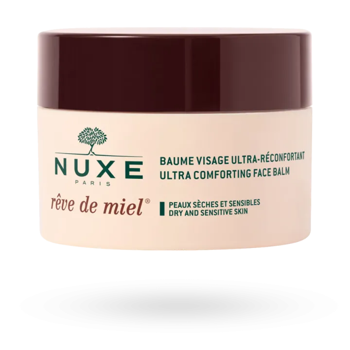 Baume Visage Ultra-Réconfortant Rêve de Miel Nuxe 50 ml