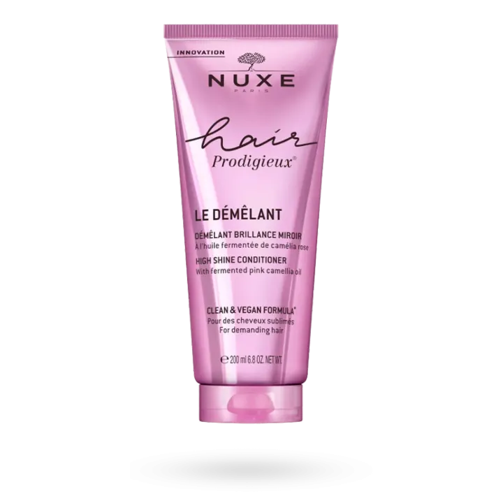 Le démêlant Hair Prodigieux Nuxe baume brillant miroir 200 ml