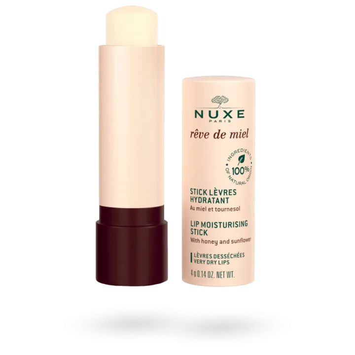 Duo gourmand crème mains 30 ml & stick lèvres 4 g Rêve de Miel Nuxe