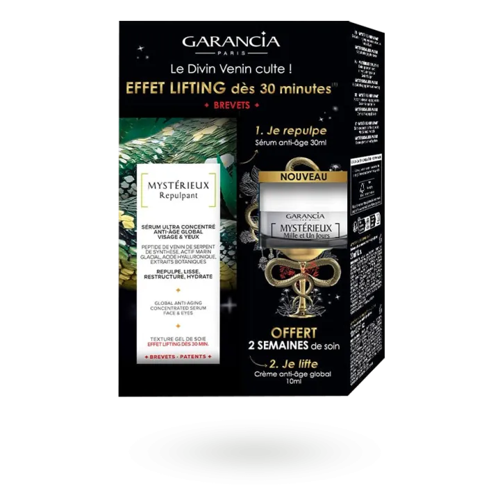 Coffret mystérieux repulpant Garancia 