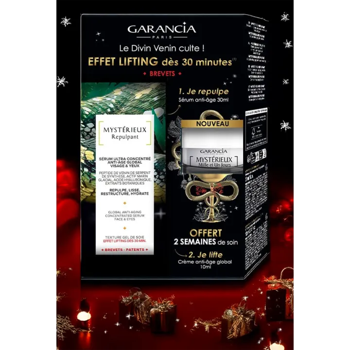 Coffret mystérieux repulpant Garancia 