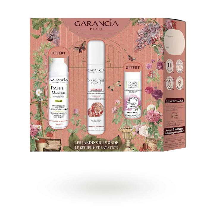 Coffret Les Jardins du Monde "Le Rituel Hydratation" Garancia