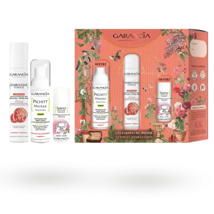 Coffret Les Jardins du Monde "Le Rituel Hydratation" Garancia