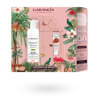 Coffret Les Jardins du Monde "Le Rituel Effet Peau Neuve" Garancia