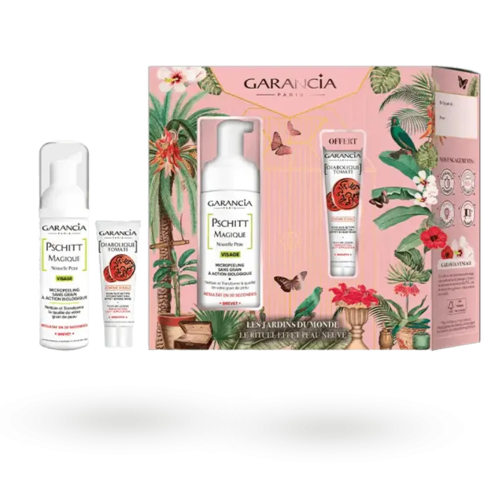 Coffret Les Jardins du Monde "Le Rituel Effet Peau Neuve" Garancia