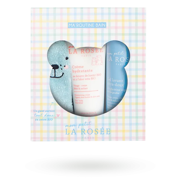Coffret ma routine bain mon petit La Rosée