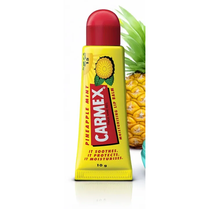 Carmex Minis Baumes à lèvres SPF 15 lot cerise, fraise et ananas