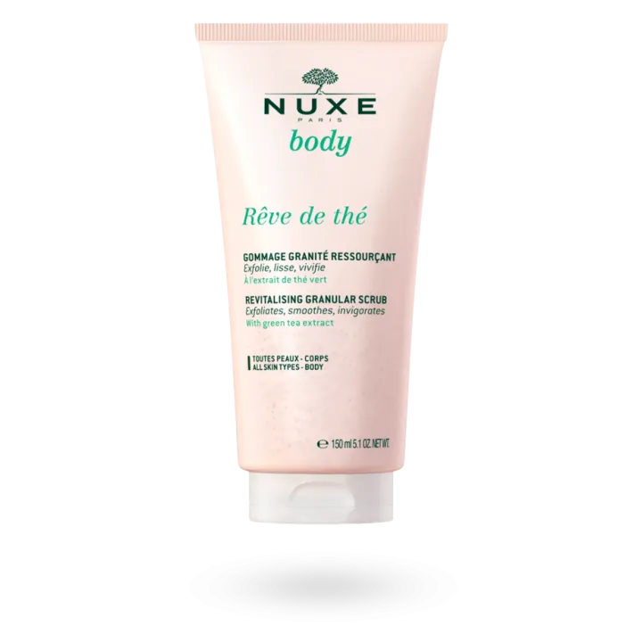 Gommage granité ressourçant Rêve de Thé Nuxe Body 150 ml