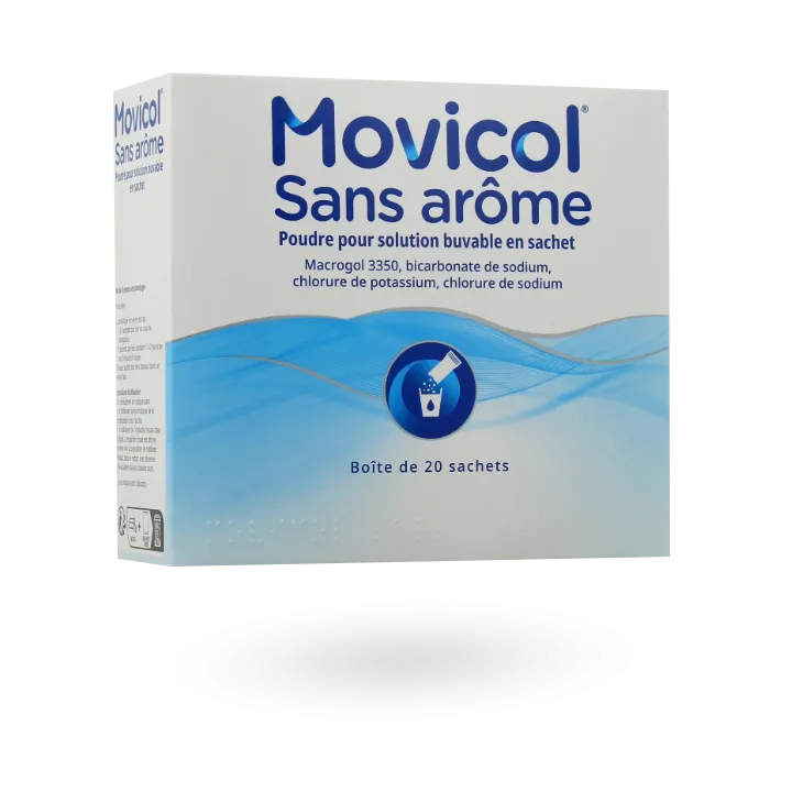 Movicol sans arôme boite de 20 sachets constipation