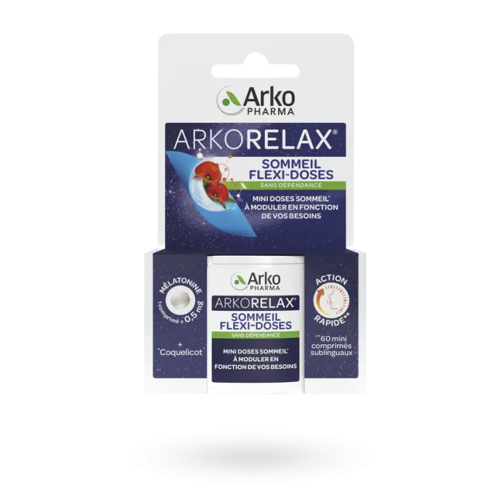 Arkorelax Sommeil Flexi-Doses 60 mini comprimés