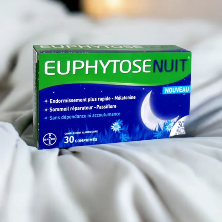Euphytose nuit 30 comprimés - Endormissement et sommeil réparateur