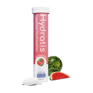 Hydratis pastèque 20 pastilles effervescentes