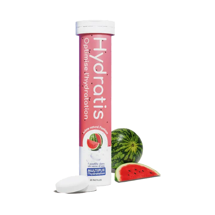 Hydratis pastèque 20 pastilles effervescentes