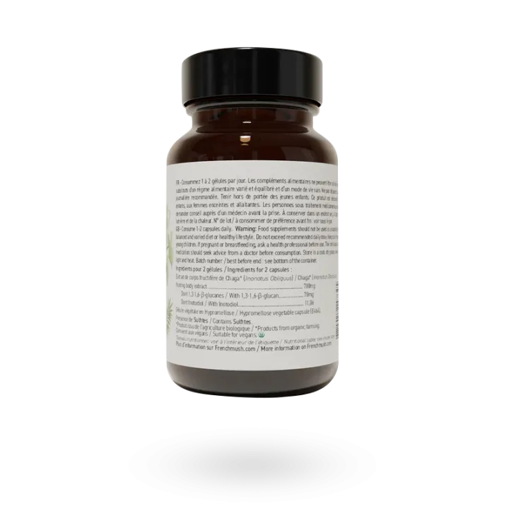 French Mush Chaga 56 gélules