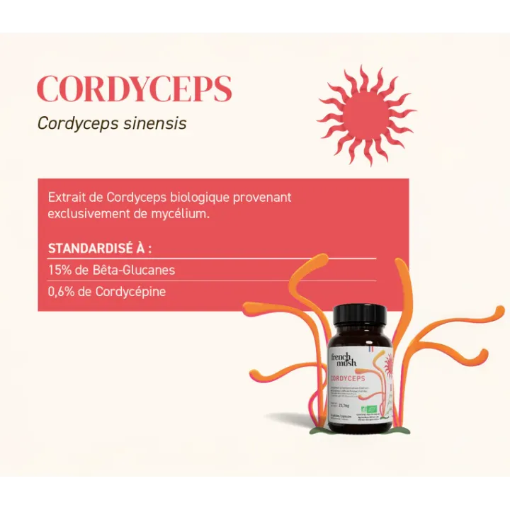 French Mush Cordyceps 56 gélules
