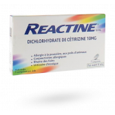Reactine 10 mg allergie 7 comprimés