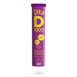 Ma Vita D 1000 UI Isoxan 20 comprimés effervescents fruits rouges