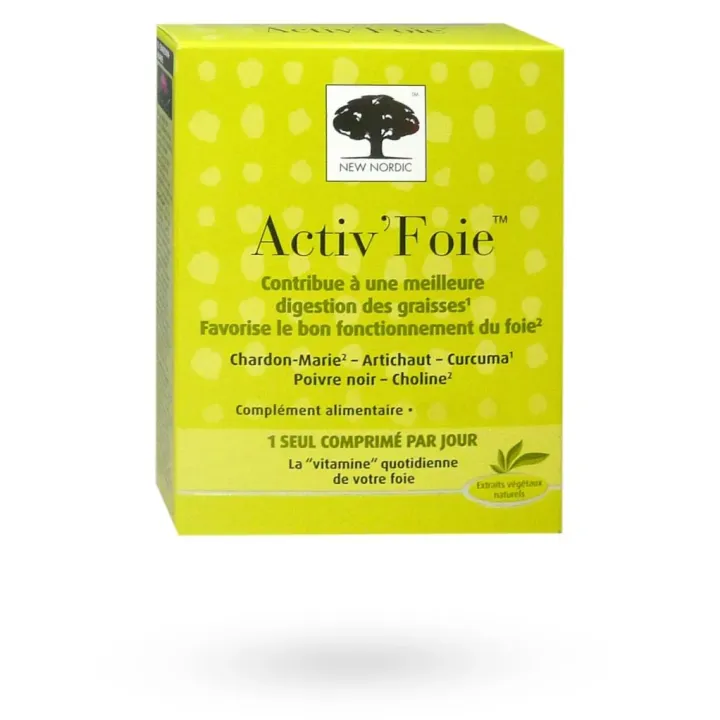 New Nordic Activ'Foie 90 comprimés