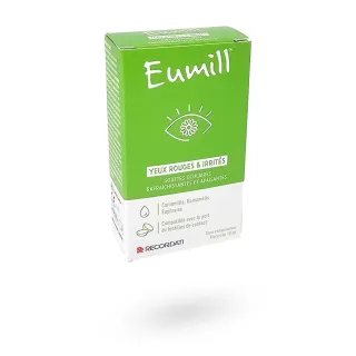 Eumill yeux rouges & irrités gouttes oculaires flacon 10 ml