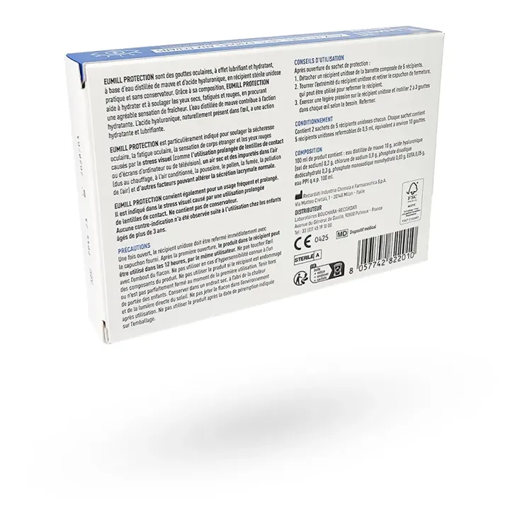 Eumill PROTECTION Yeux Fatigués Unidoses – Gouttes Oculaires Écrans | Pharmacie en Ligne