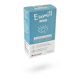 Eumill Repair sécheresse oculaire gouttes oculaires en flacon de 10 ml