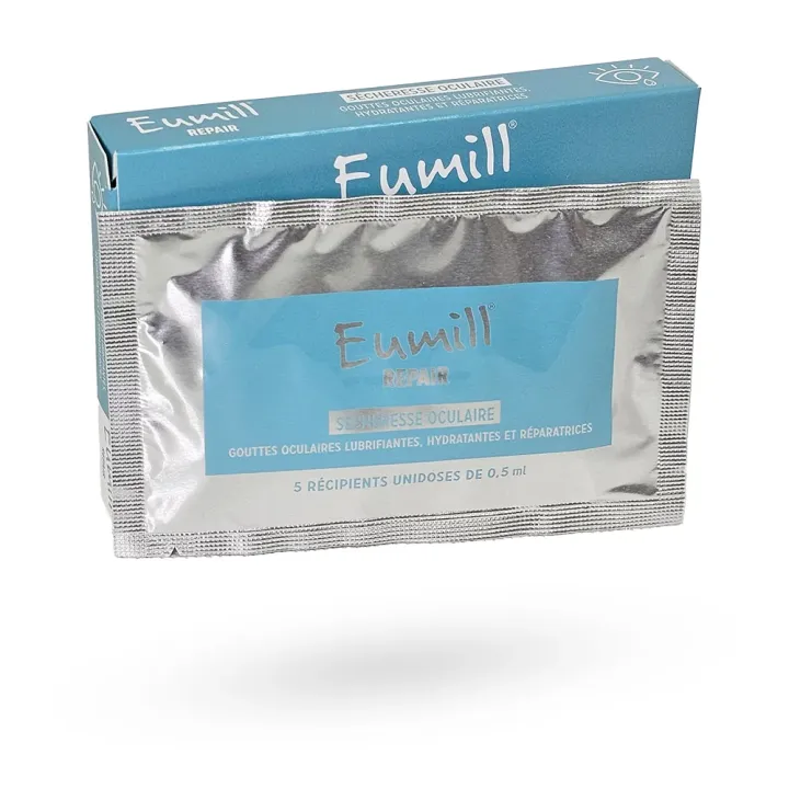 Eumill REPAIR Sécheresse Oculaire – Unidoses Stériles Hydratantes | Pharmacie en Ligne