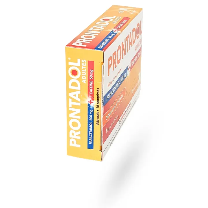 Prontadol Adultes 500 mg/50 mg – Antalgique Fièvre & Douleurs | Pharmacie en ligne