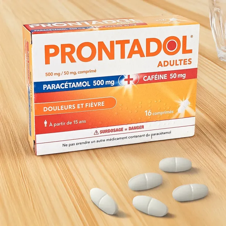 Prontadol Adultes 500 mg/50 mg – Antalgique Fièvre & Douleurs | Pharmacie en ligne