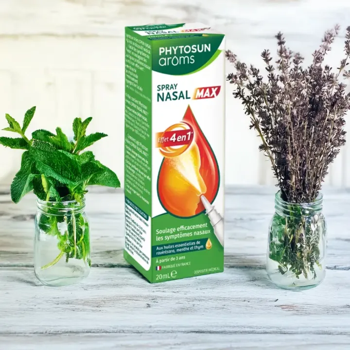 Phytosun arôms MAX 4 en 1 spray nasal 20 ml | Pharmacie en ligne