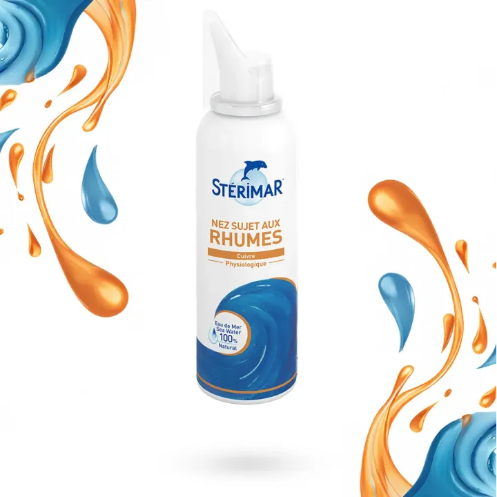 Stérimar nez sujets aux rhumes Cuivre physiologique 100 ml | Pharmacie en ligne