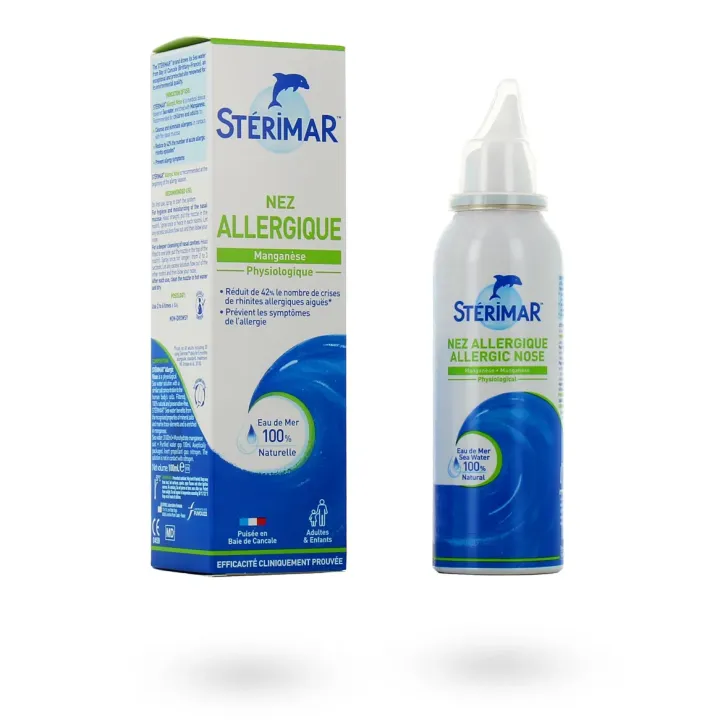 Stérimar nez allergique Manganèse physiologique 100 ml | Pharmacie en ligne